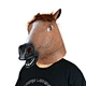 Latex Brown Horse Mask